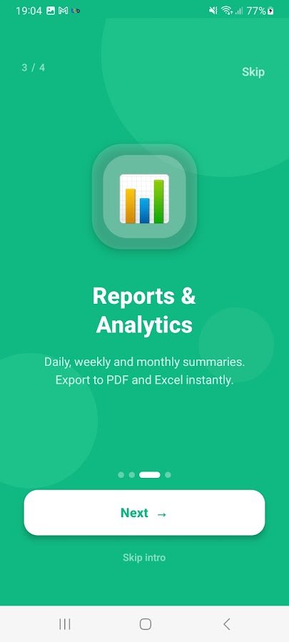 StockApp – 报告与分析，导出 PDF 和 Excel