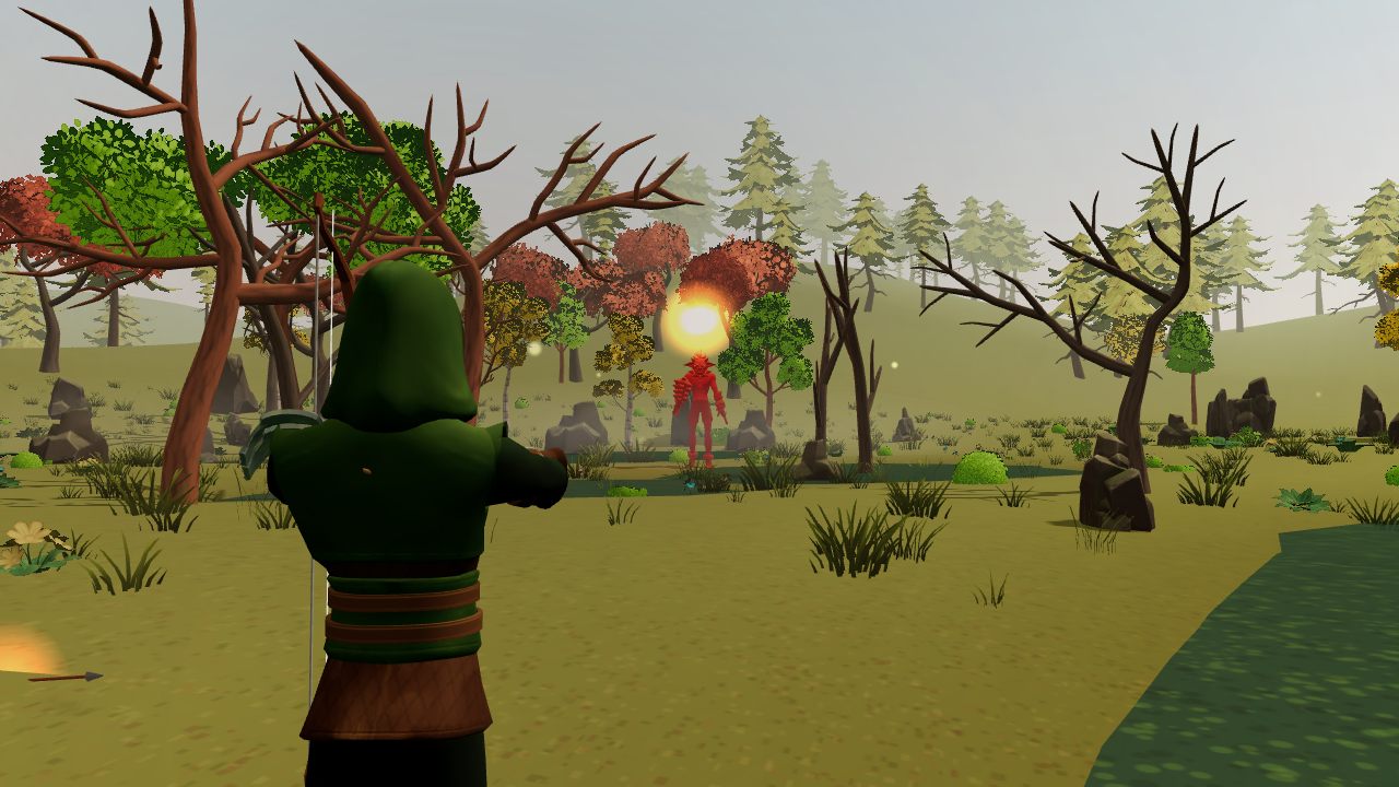 CROSSBOW DUEL – A third-person crossbow duel across five lands at sunset