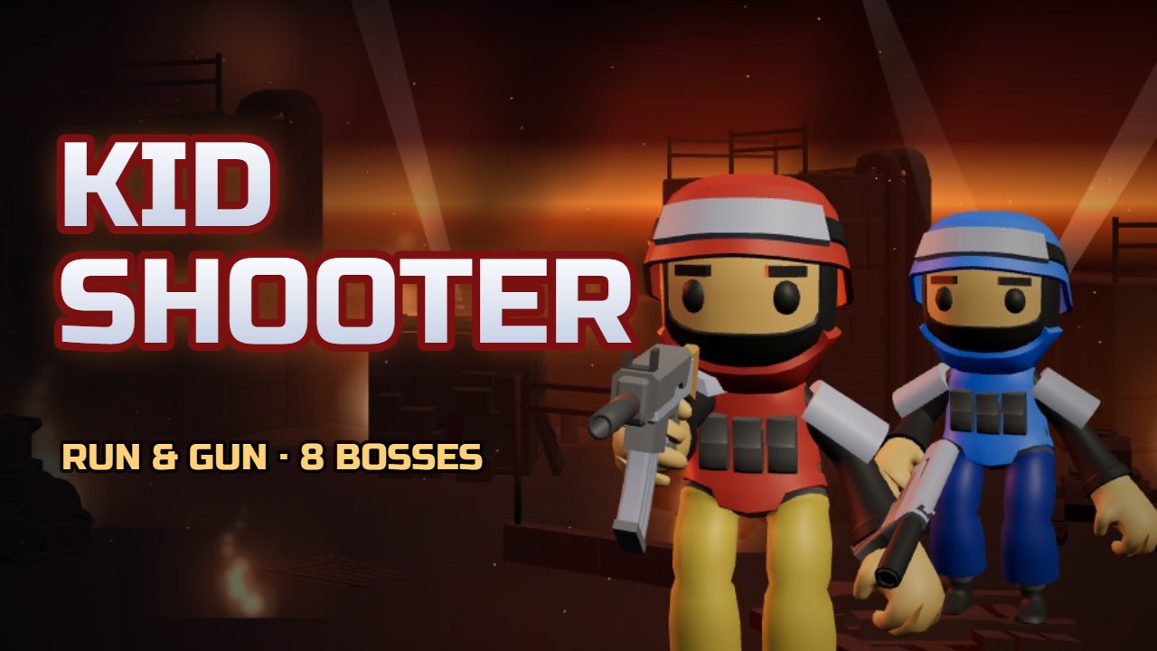 KID SHOOTER – 3Dで蘇るクラシックなアーケード風ランアンドガン