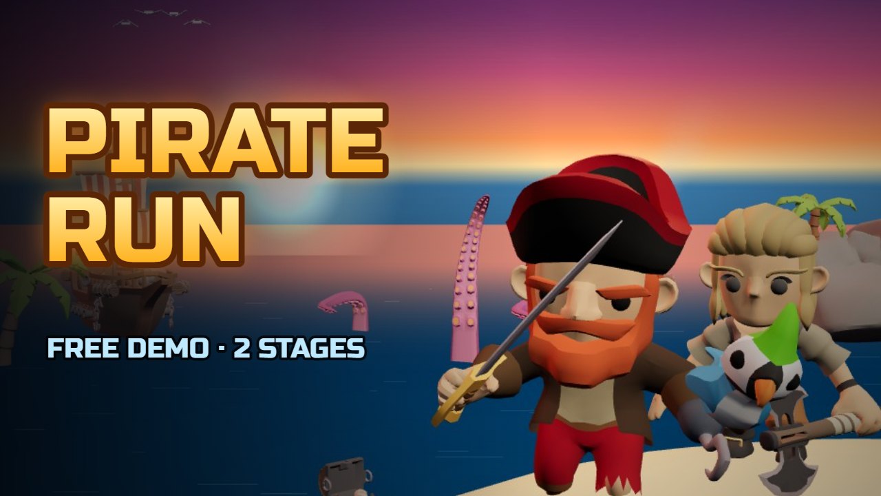 PIRATE RUN Demo – 最初の2ステージを5分以内で体験