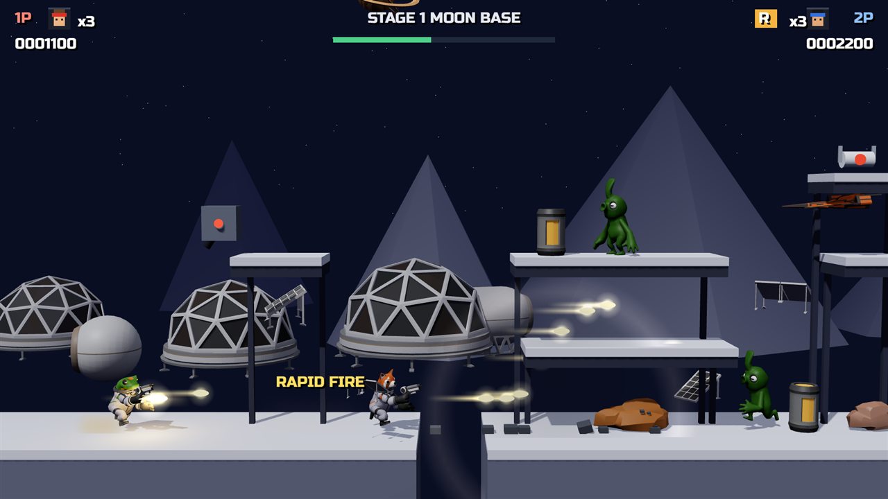 SPACE SHOOTER – Stage 1 – Moon Base