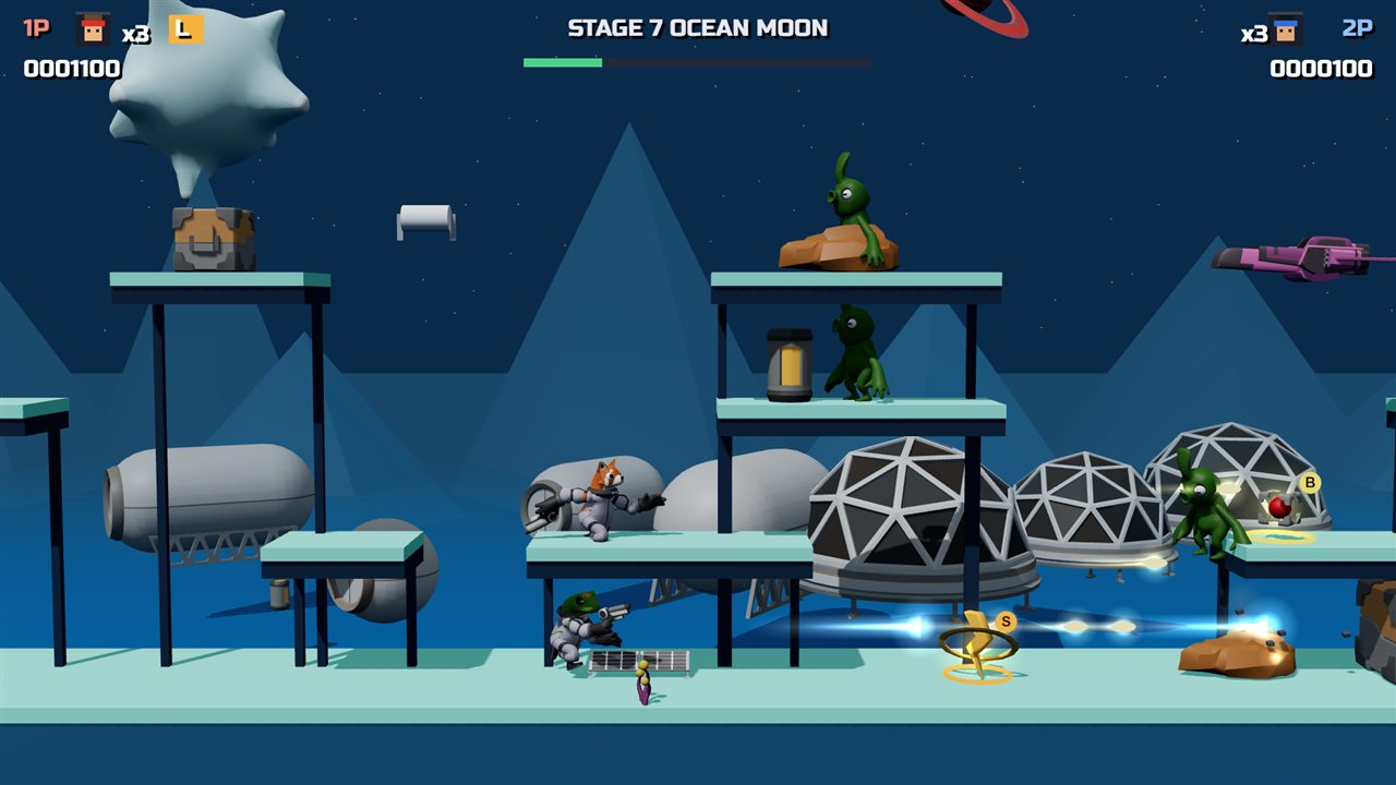 SPACE SHOOTER – Stage 7 – Ocean Moon